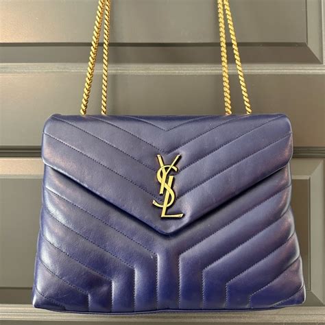 ysl cobalt blue bag|More.